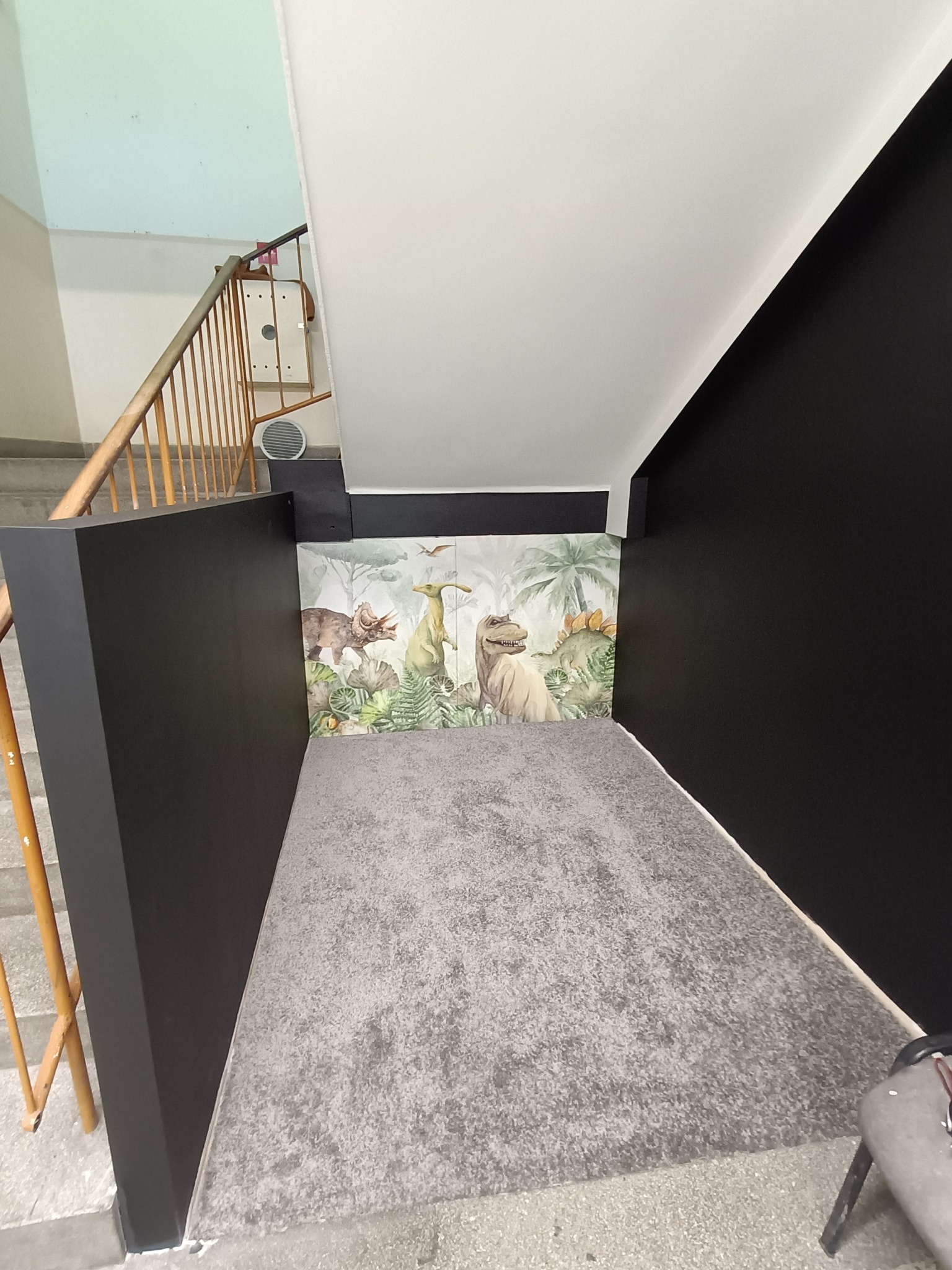 A tak wygląda gotowa strefa dla dzieci...