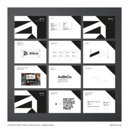 Projektujemy kompleksowe systemy identyfikacji wizualnej (brand book) dzięki czemu, markom jest łatwiej kontrolować zasady komunikacji wizualnej.