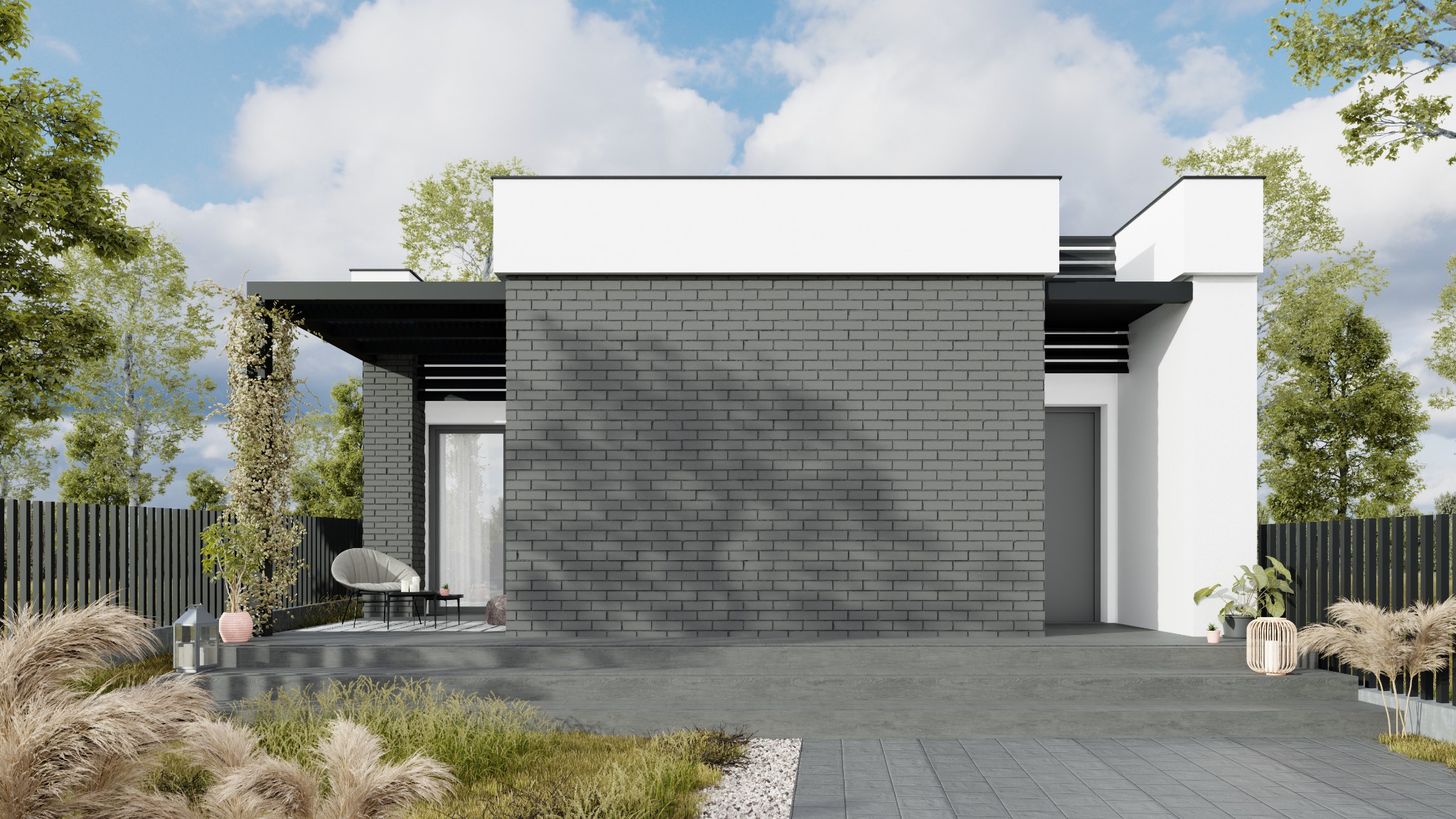 Przykładowe wizualizacje w końcowym etapie koncepcji