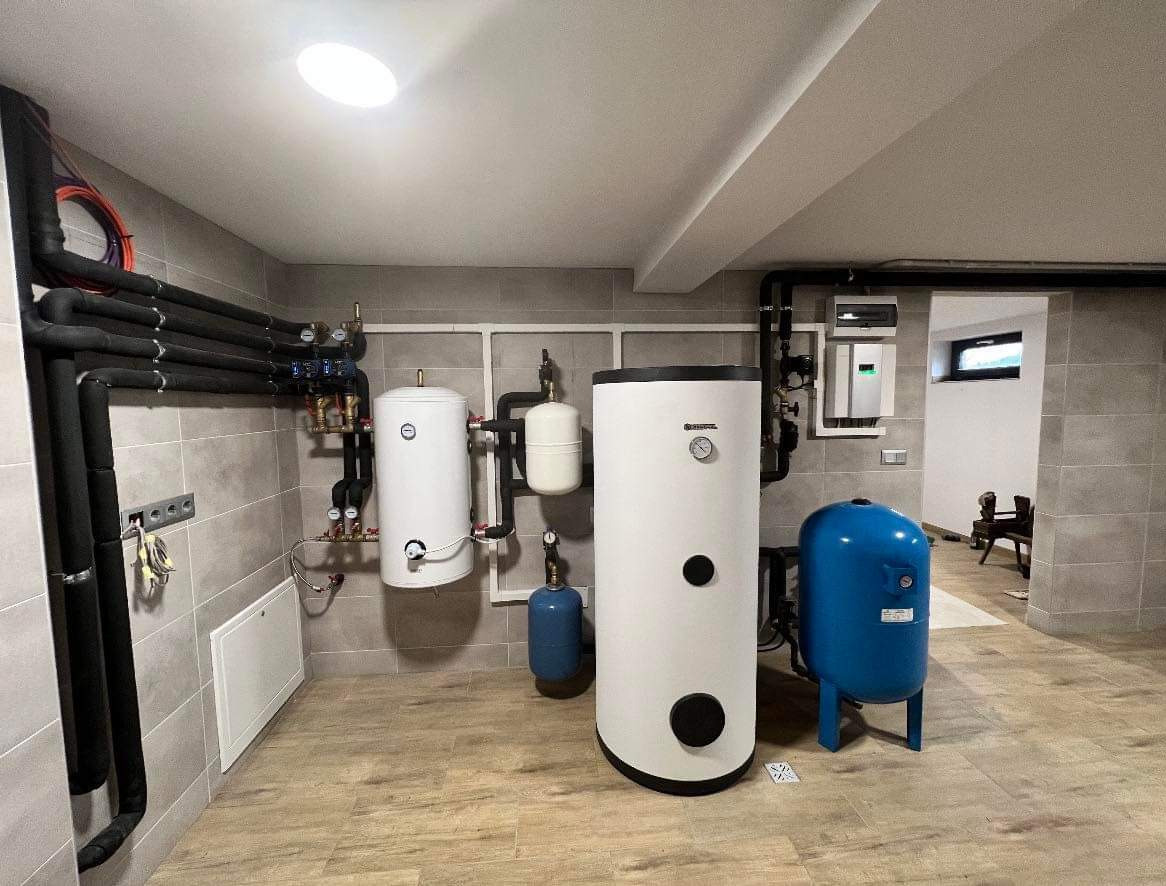 Kotłownia wykonana przez nas u jednego z naszych klientów.