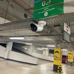 TECHNIKA I EKSPLOATACJA SPÓŁKA Z OGRANICZONĄ ODPOWIEDZIALNOŚCIĄ - instalacja kamer i światłowodów na parkingu w Galerii Sukcesja w Łodzi
