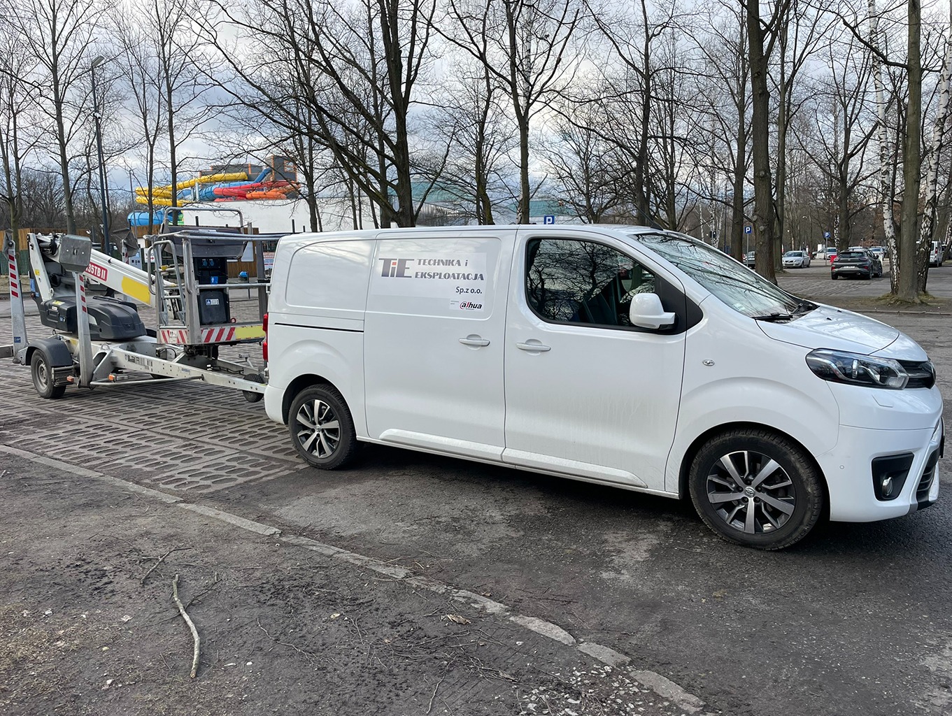 prace w Aquaparku Fala Łodź