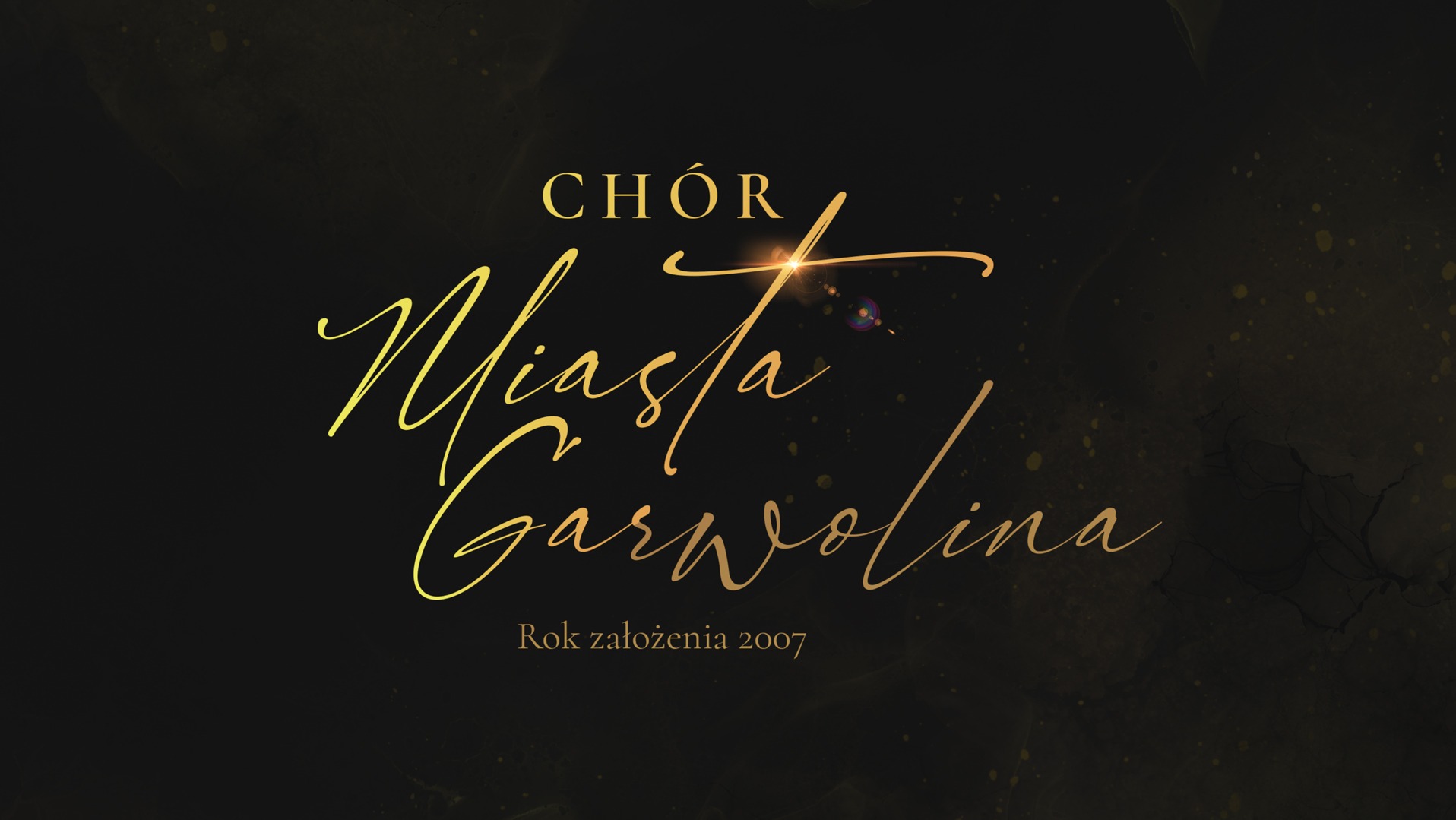 Projekt logotypu i identyfikacji wizualnej Chóru Miasta Garwolina.