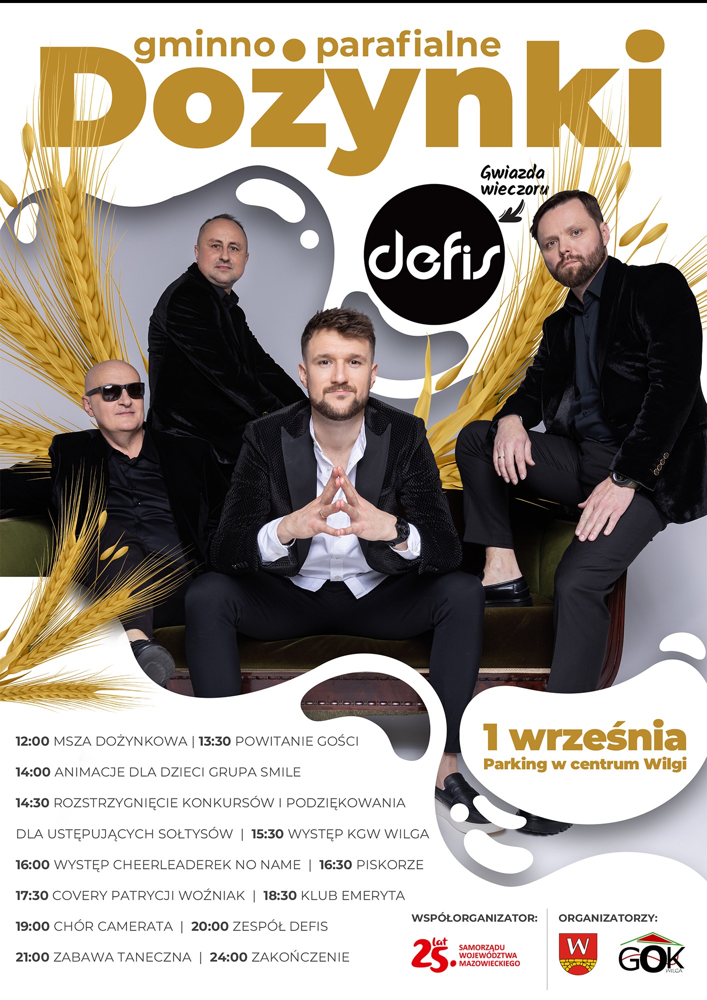 Projekt plakatu dla Gminnego Ośrodka Kultury w Wildze