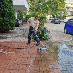 Mycie kostki brukowej Warszawa 1