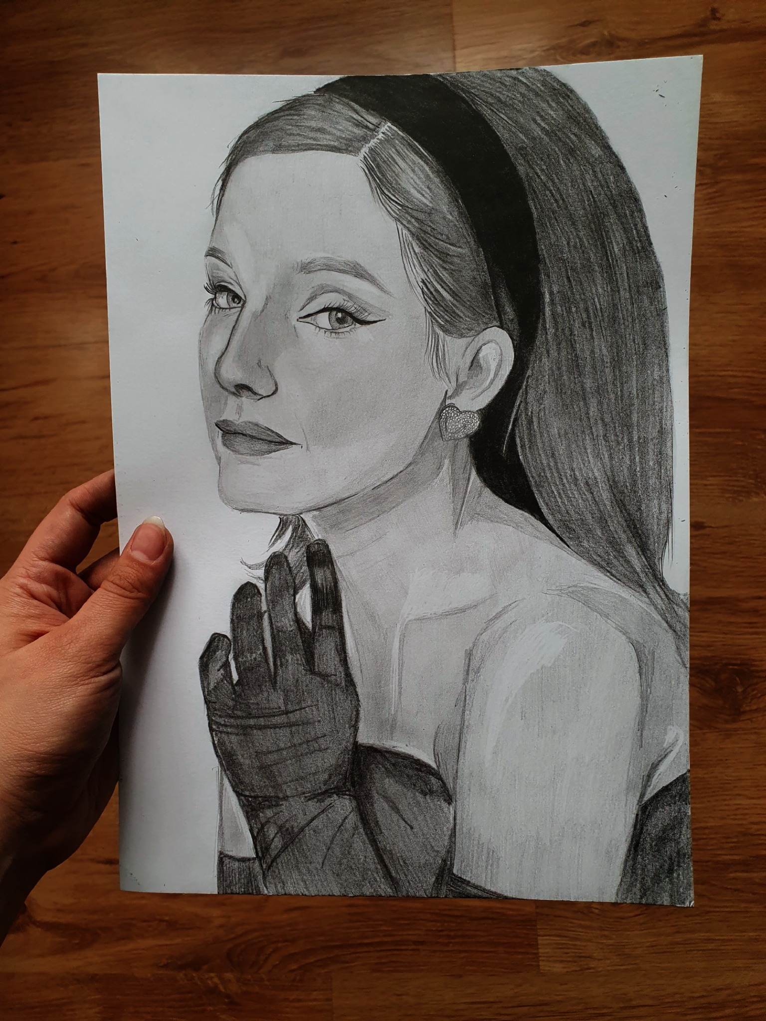 Portret jednoosobowy. Format A4