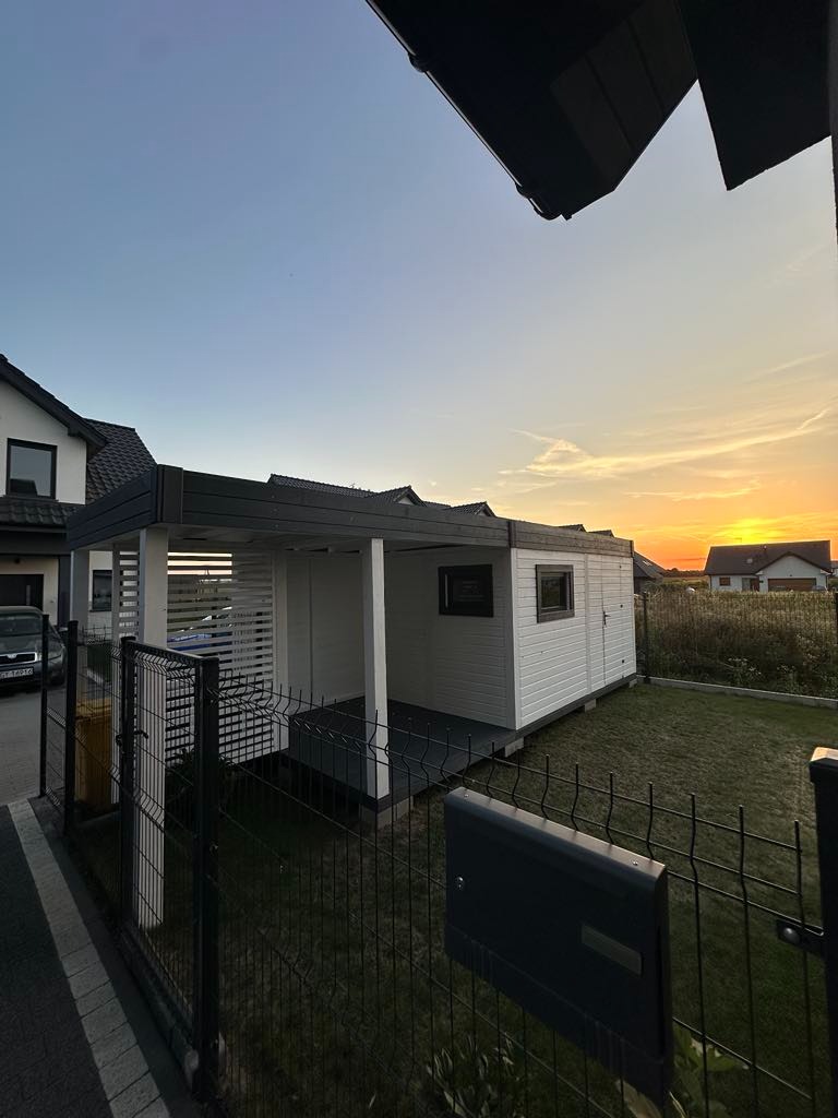 Domek+ altana 6x2.5m