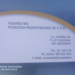 POSARD-BIS POSADZKI PRZEMYSŁOWE SPÓŁKA Z OGRANICZONĄ ODPOWIEDZIALNOŚCIĄ - Znakomite Posadzki Gipsowe Koszalin