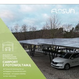 FLOSUN SPÓŁKA Z OGRANICZONĄ ODPOWIEDZIALNOŚCIĄ - Carport 50 kWp + magazyn energii 60 kWh