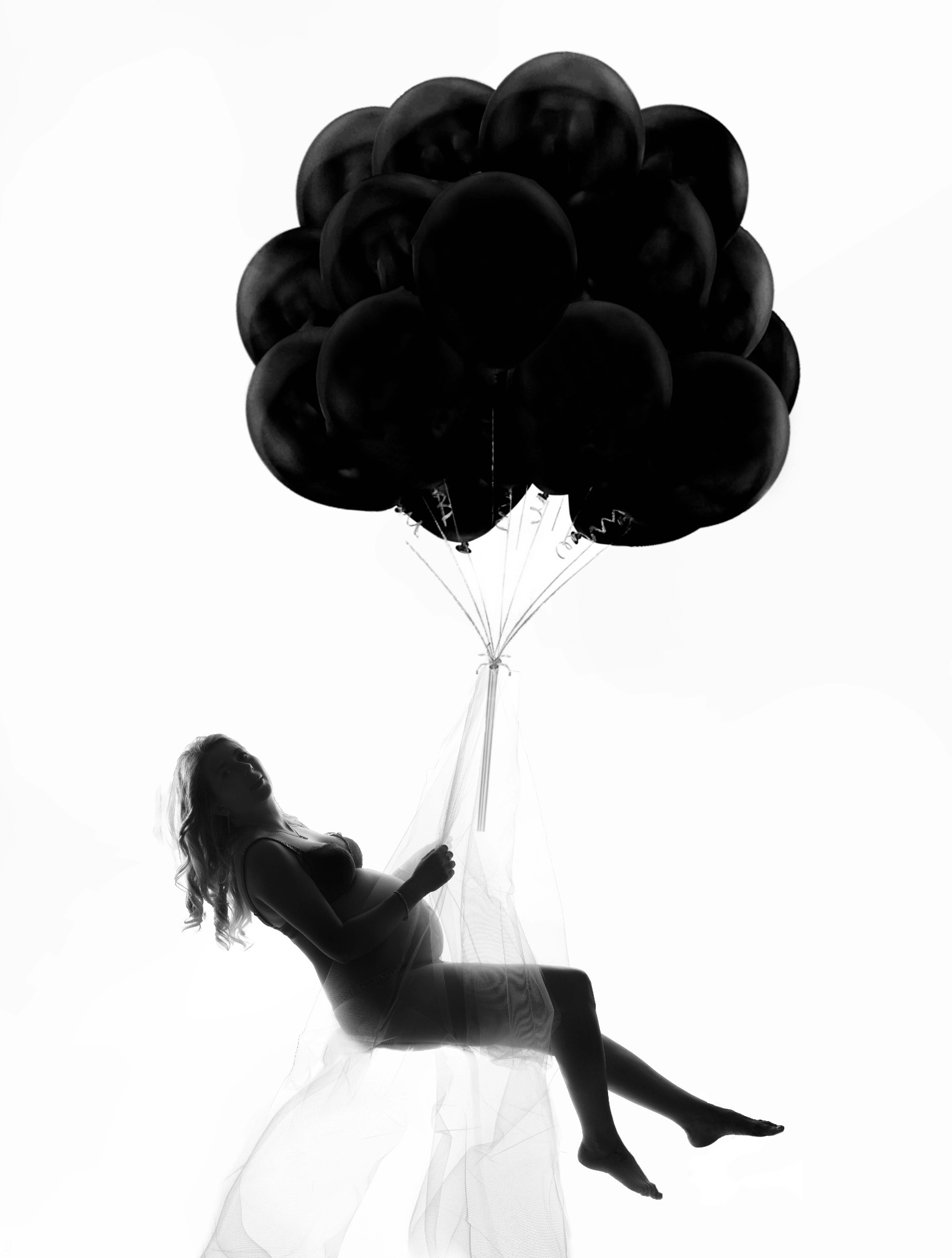 Sesja ciążowa wykonana w moim studio