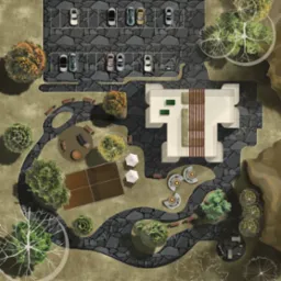 Plan zagospodarowania terenu do projektu mojego portfolio