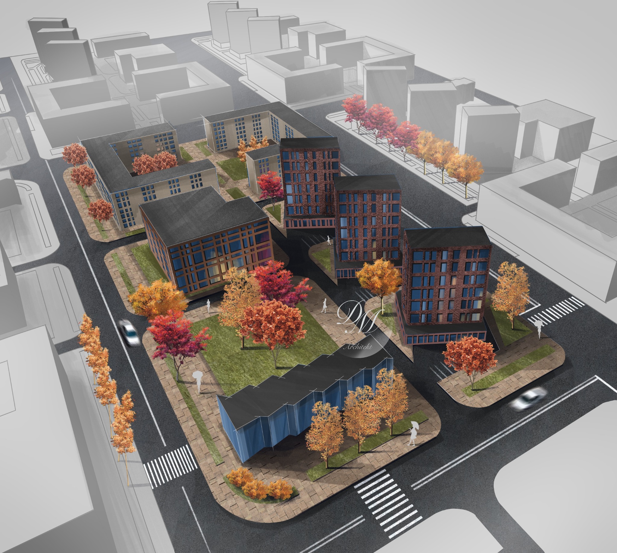 Wizualizacja osiedla