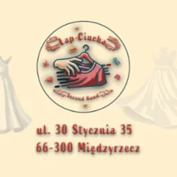 Wizytówka dla sklepu z odzieżą używaną