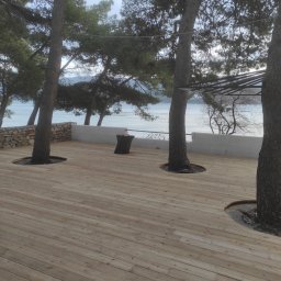 Budowa tarasu drewnianego Chorwacja wyspa Hvar, Vrboska - Solina dla Hotelu Labranda Senses Resort