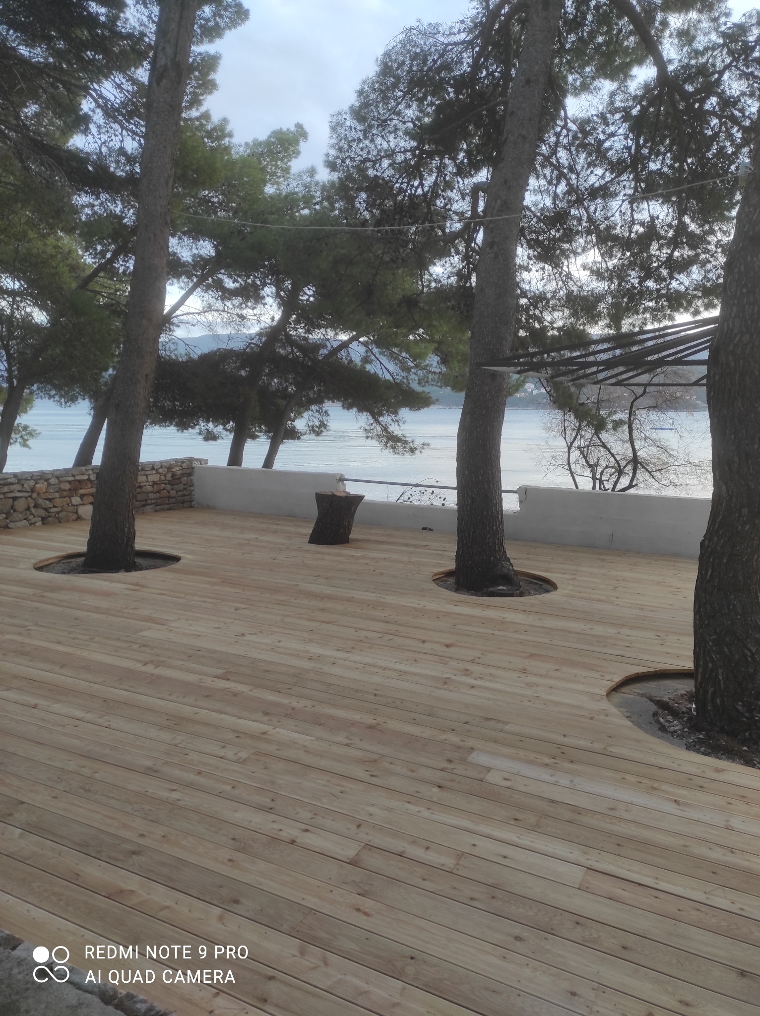 Budowa tarasu drewnianego Chorwacja wyspa Hvar, Vrboska - Solina dla Hotelu Labranda Senses Resort