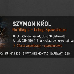 NoTillAgro - Metaloplastyka Chojnice