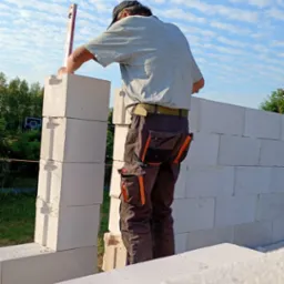 Murowanie ścian dom jedno rodziny koło Tarnobrzegu