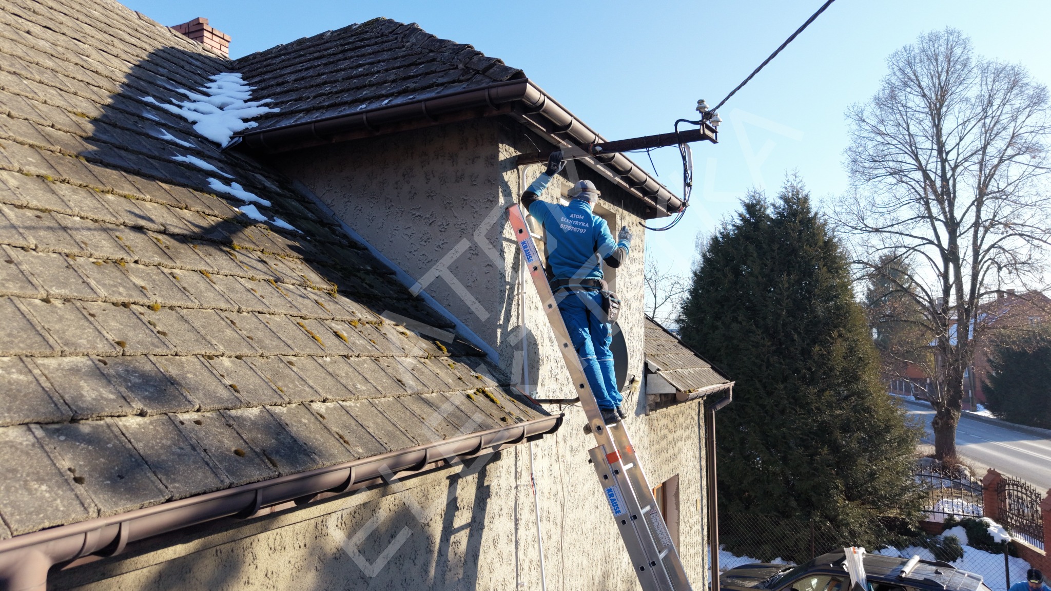 Wykonywanie nowej linii zasilającej