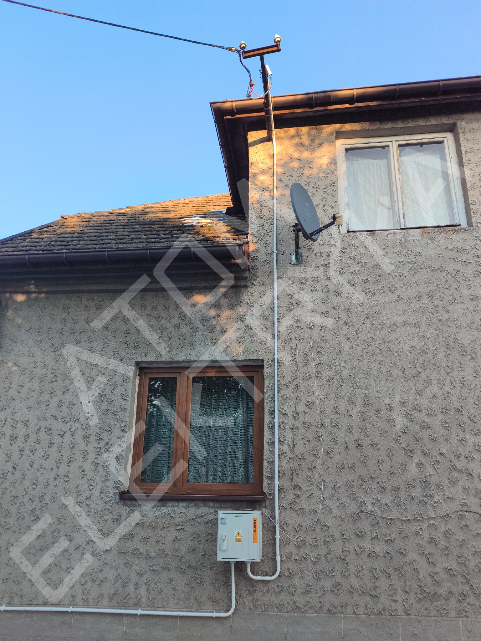 Wyniesienie licznika na elewację budynku