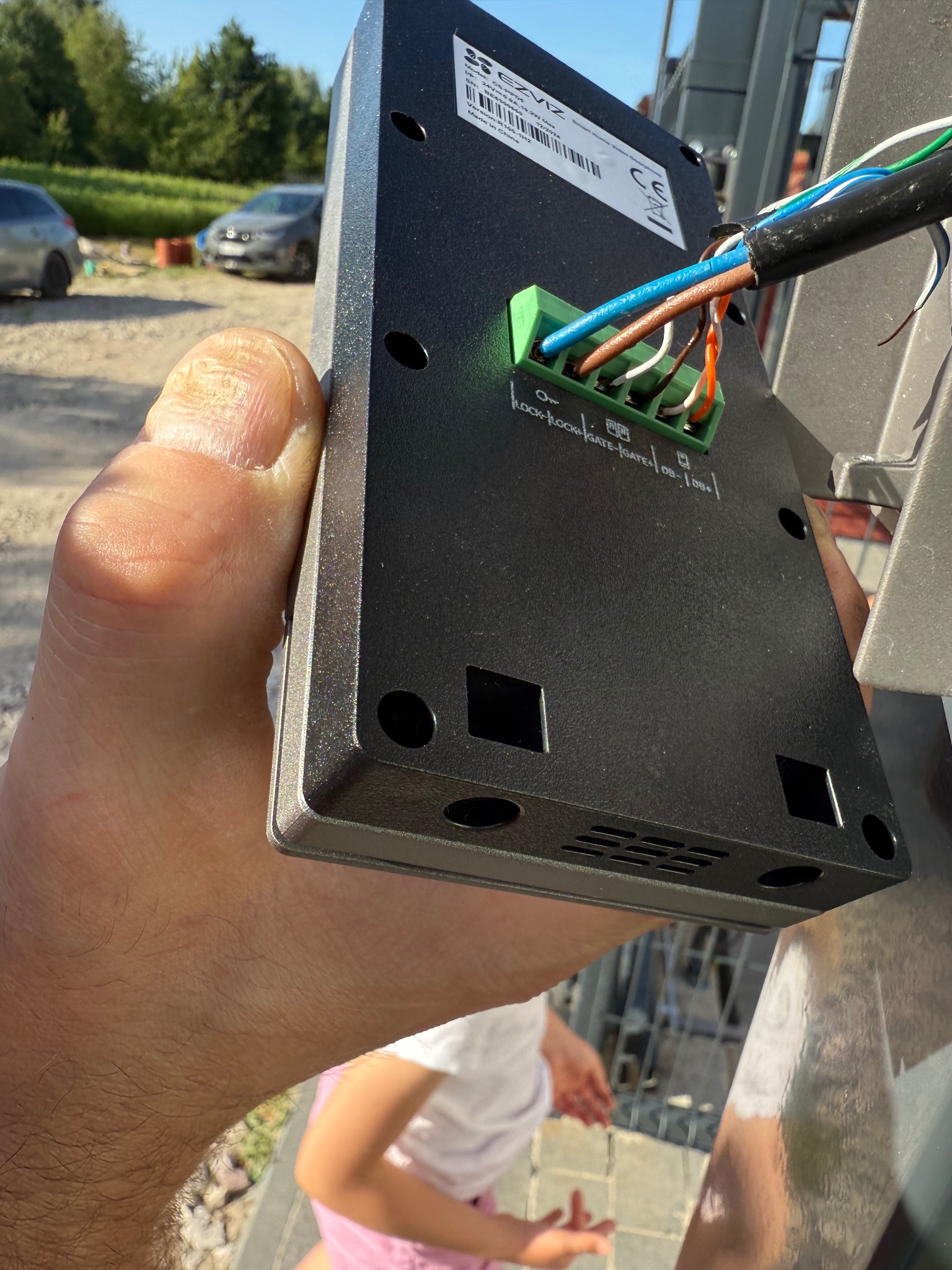 Kaseta wywoławcza domofonu