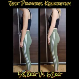 Masa z targetem w m. pośladkowy.