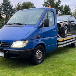 transport niejeżdżącego samochodu