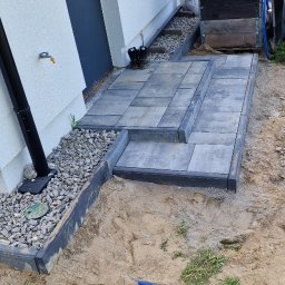 Układanie kostki brukowej Szczecin 1