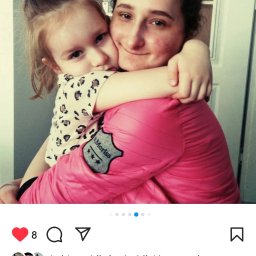 Przytulas z kuzynką 