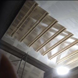 Zabudowa poddasza na części sakralnej 