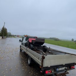 Laweta burt&oacute;wka - Transport Busami Boćki