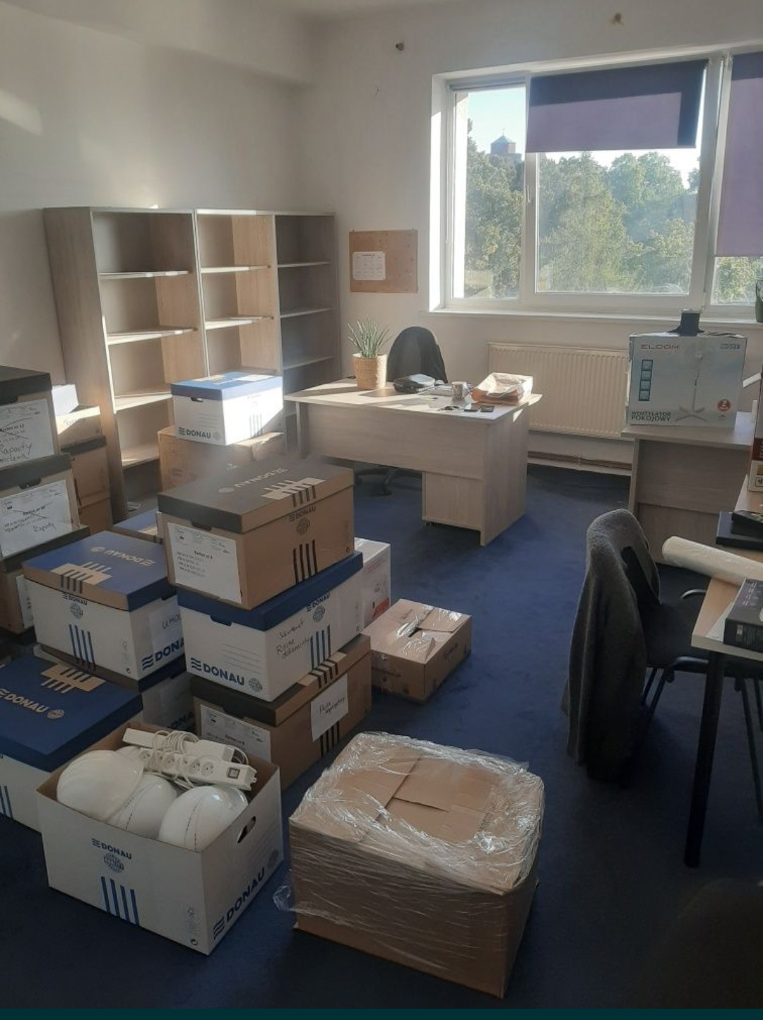 Realizacja przeprowadzki biura dla Firmy zajmującej się budową dróg i autostrad 'PORR'