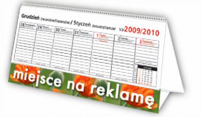 Kalendarze biurkowe terminarze