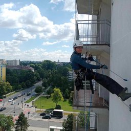 Czyszczenie rynien Kraków 1