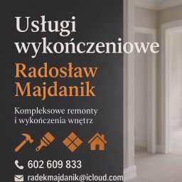 Radosław Majdanik - Usługi wykończeniowe - Gipsowanie Ścian Tomasz&oacute;w Lubelski