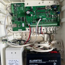 centrala alarmowa satel integra 32 z modulem ethm