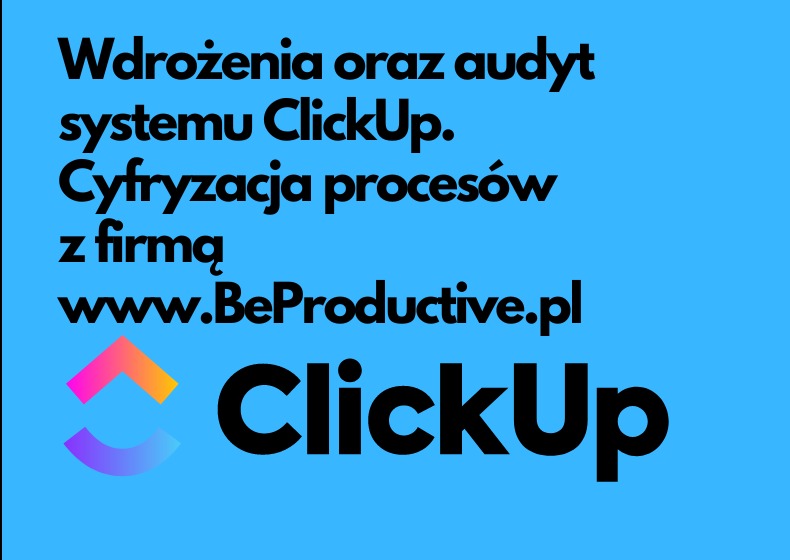 Wdrożenia i audyt ClickUp