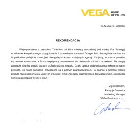 Referencje od Vega