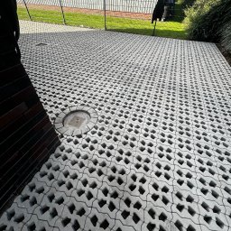Układanie kostki brukowej Raszków 2