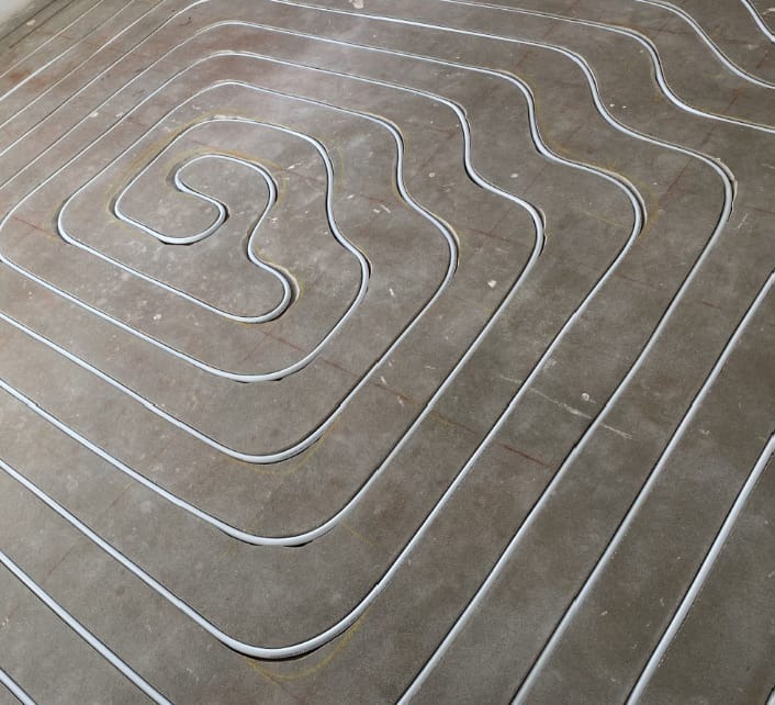 Frezowanie ogrzewania podłogowego