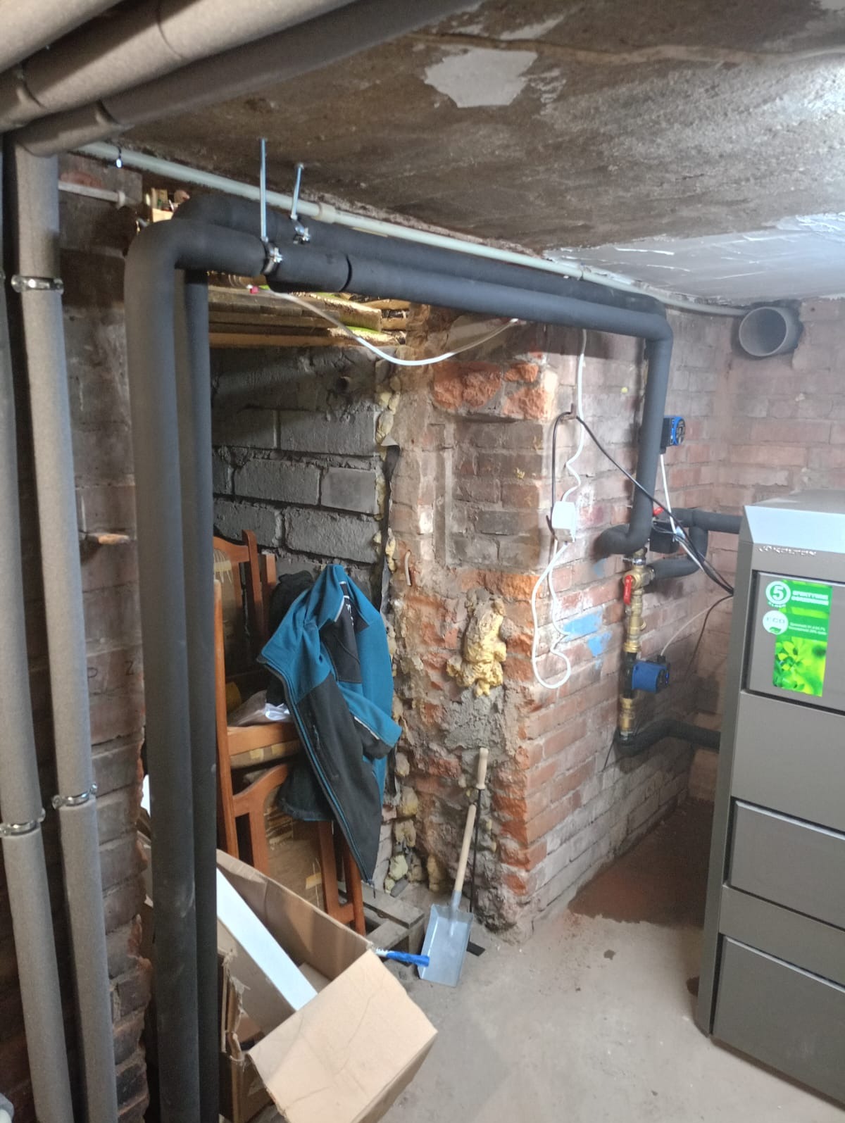 Montaż kotła na pellet KOŁTON