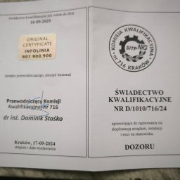 uprawnienia dozorowe