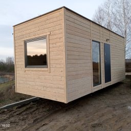 Tarasy drewniane Mrągowo 1