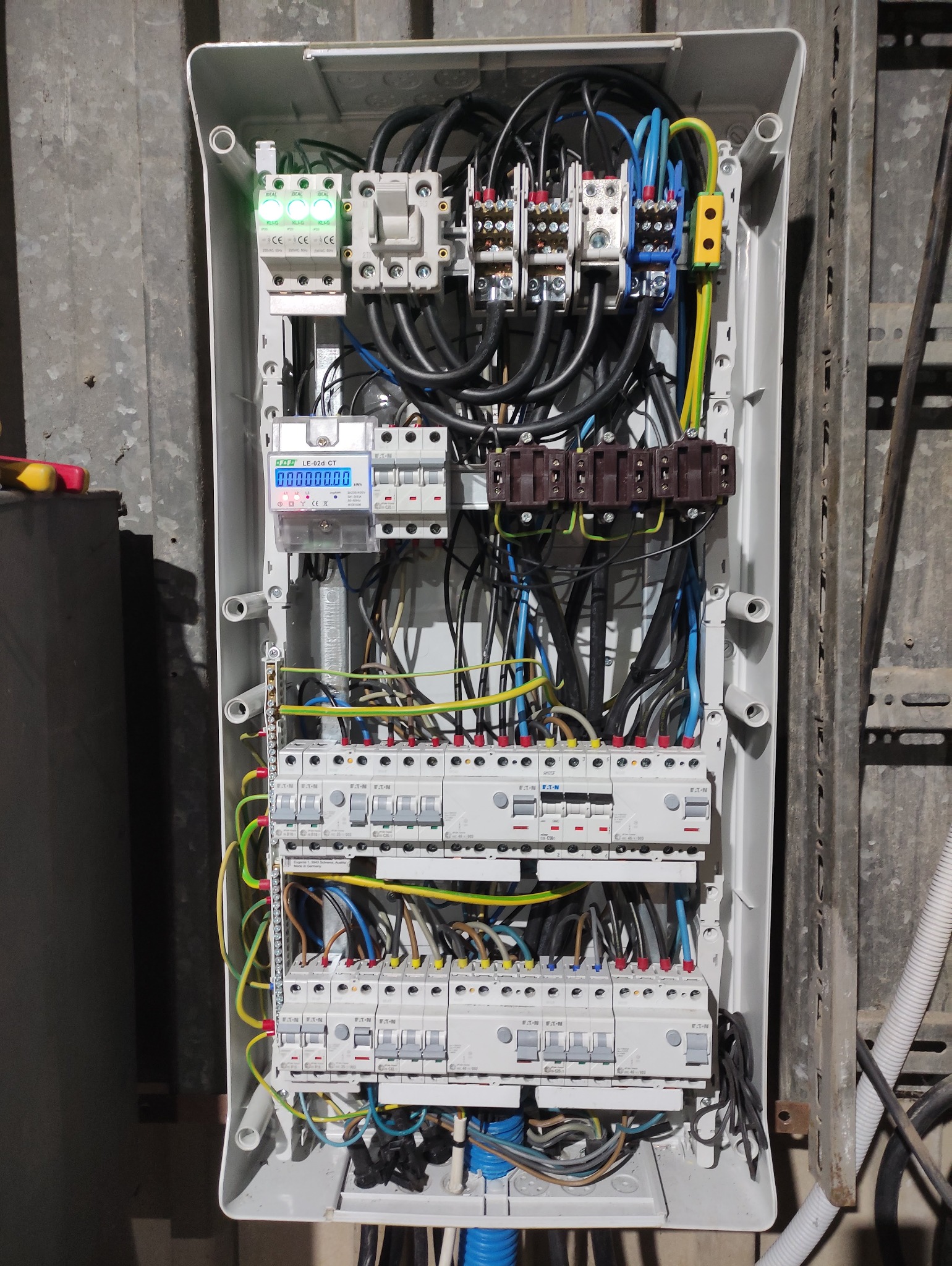 Rozdzielnia na Hali produkcyjnej