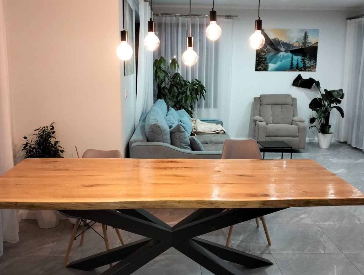 Wykonanie blatu stołu 2300x950x45