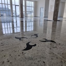 Sala bankietowa. 400m2 podłogi z granitu.