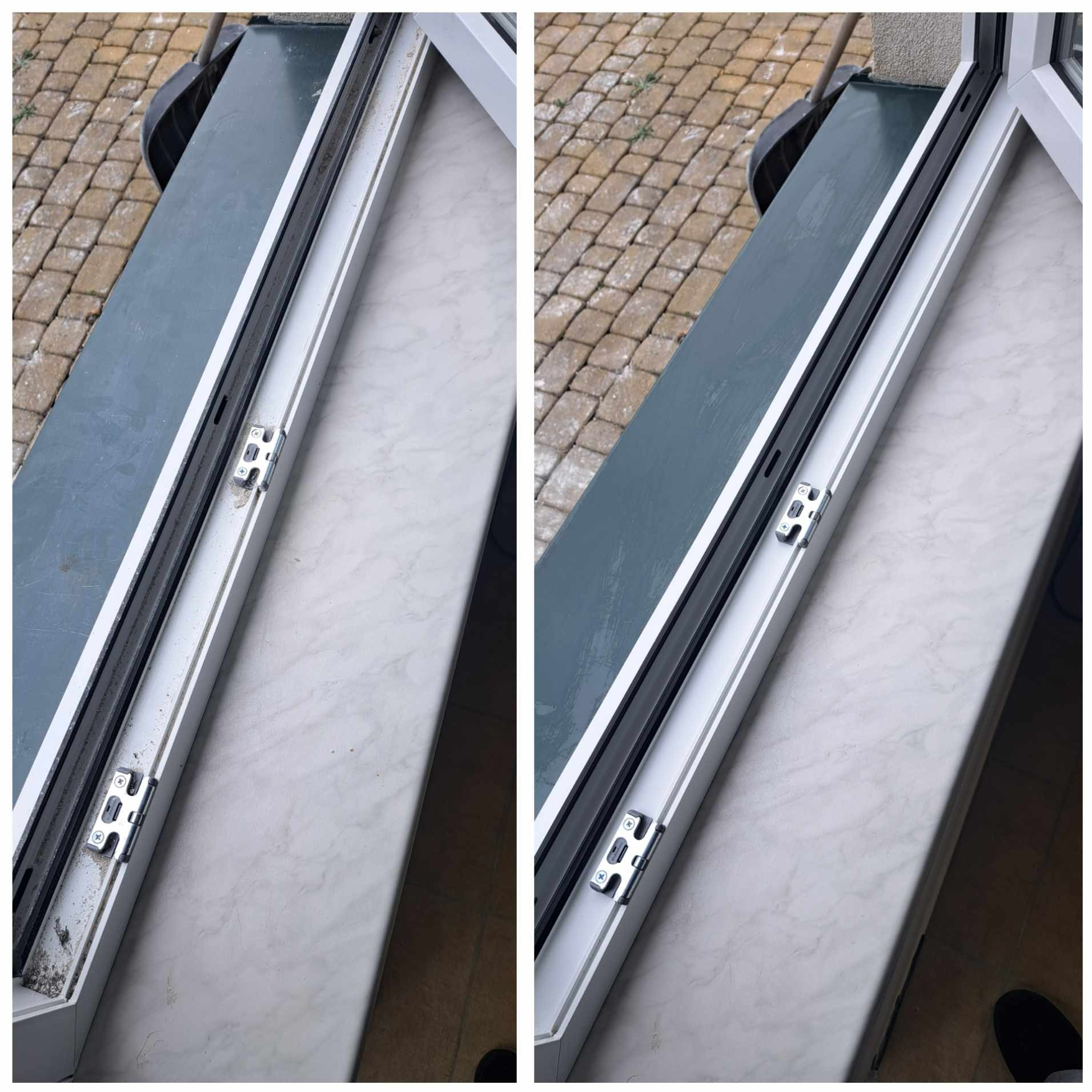 Przy myciu okien zawsze myjemy również ramy okienne.