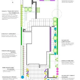 Annafgarden - Projekt ogrodu nowoczesnego. Wrocław