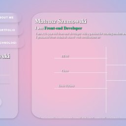 Here is my website:
mateusz-szumowski.pl