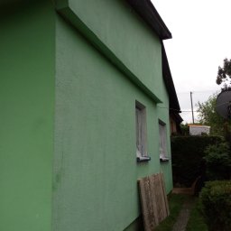 Tym razem metamorfoza domku działkowego(80m2). Częściowe wtapianie siatki,gruntowanie,kładzenie tynku tym razem firmy Greinolast. I wiele innych prac typu 