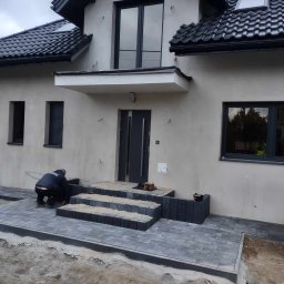 Układanie kostki brukowej - Wycinka Drzew Wałcz